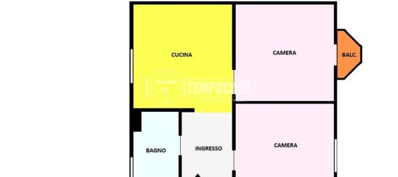 3 rooms Apartment in Turin, Italy No. 1836 21