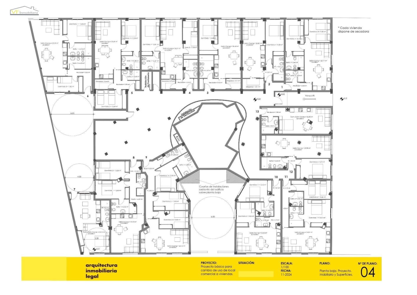 1281m² Commercial property in Malaga, Spain No. 179672