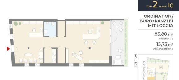 2-salle Bureau à Krems an der Donau, Austria No. 187223 2