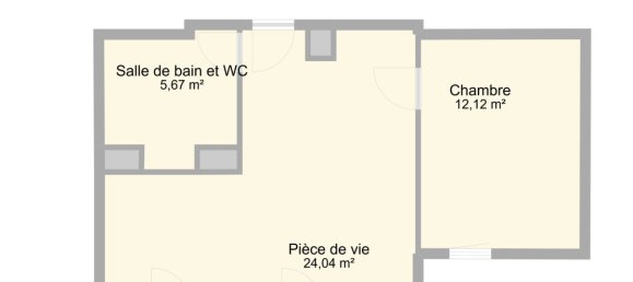 Apartamento de 1 dormitorio en Nancy, France No. 90375 18
