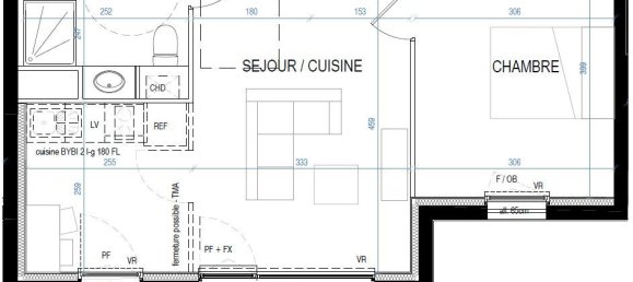 Apartamento de 1 dormitorio en Nancy, France No. 90375 30