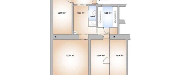 4 rooms Apartment in Leopoldstadt, Austria No. 50078 2