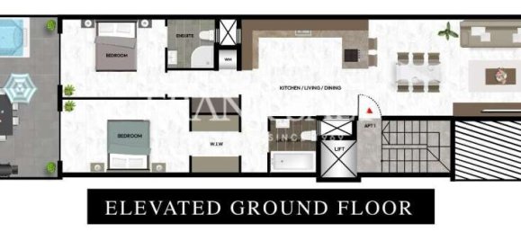 2 غرف نوم شقة في Sliema, Malta رقم 2786 2