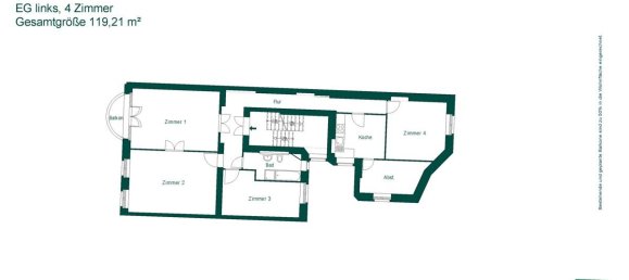 Apartamento de 4 habitaciónes en Lichterfelde, Germany No. 45506 26