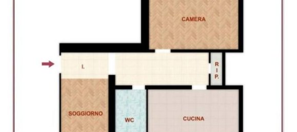 Apartamento de 2 divisões em Naples, Italy N.º 35922 15