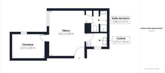 1 bedroom Apartment in Paris, France No. 136171 11