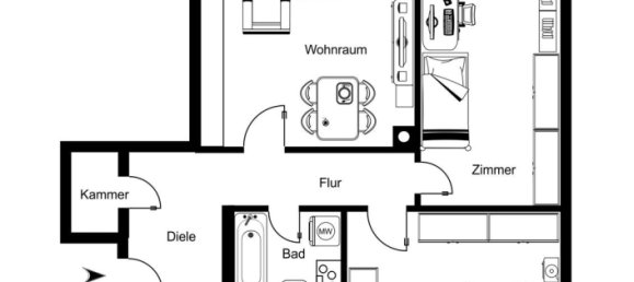 2 Schlafzimmer Wohnung in München, Germany, Nr. 324700 16