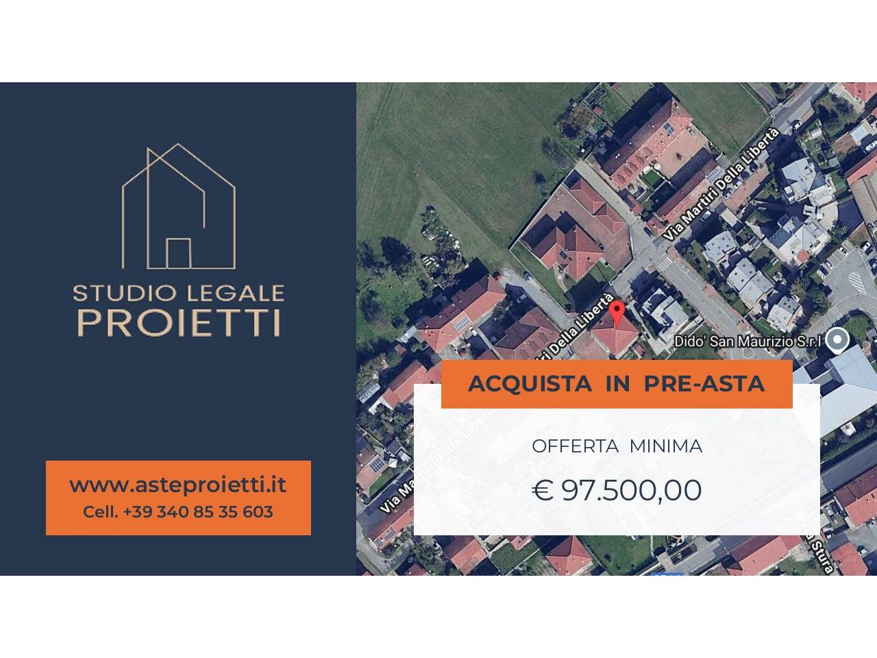 2 Schlafzimmer Wohnung in San Maurizio Canavese, Italy, Nr. 302540