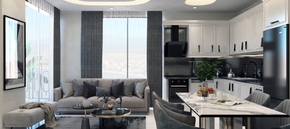 Appartement 3+1 à Exodus Riverside Residence Demirtas, Demirtas, Turkey No. 39888 3