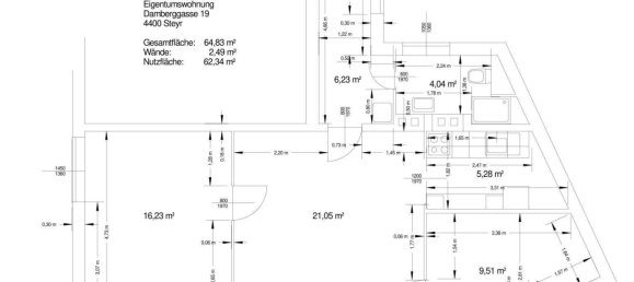 3-Zimmer Wohnung in Steyr, Austria, Nr. 240323 11
