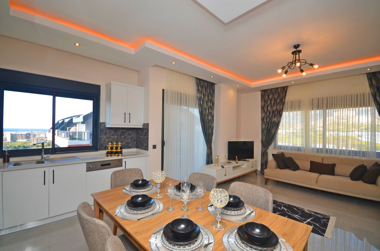 Apartment 3+1 in Alanya, Turkey No. 50329