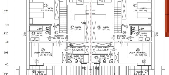 Grundstück in Borgoricco, Italy 180m², Nr. 132488 16
