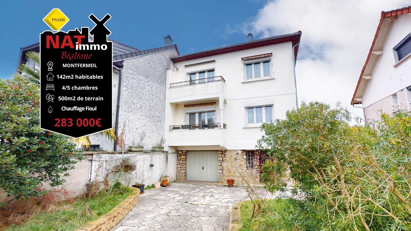 Casa de 4 dormitorios en Montfermeil, France No. 120309