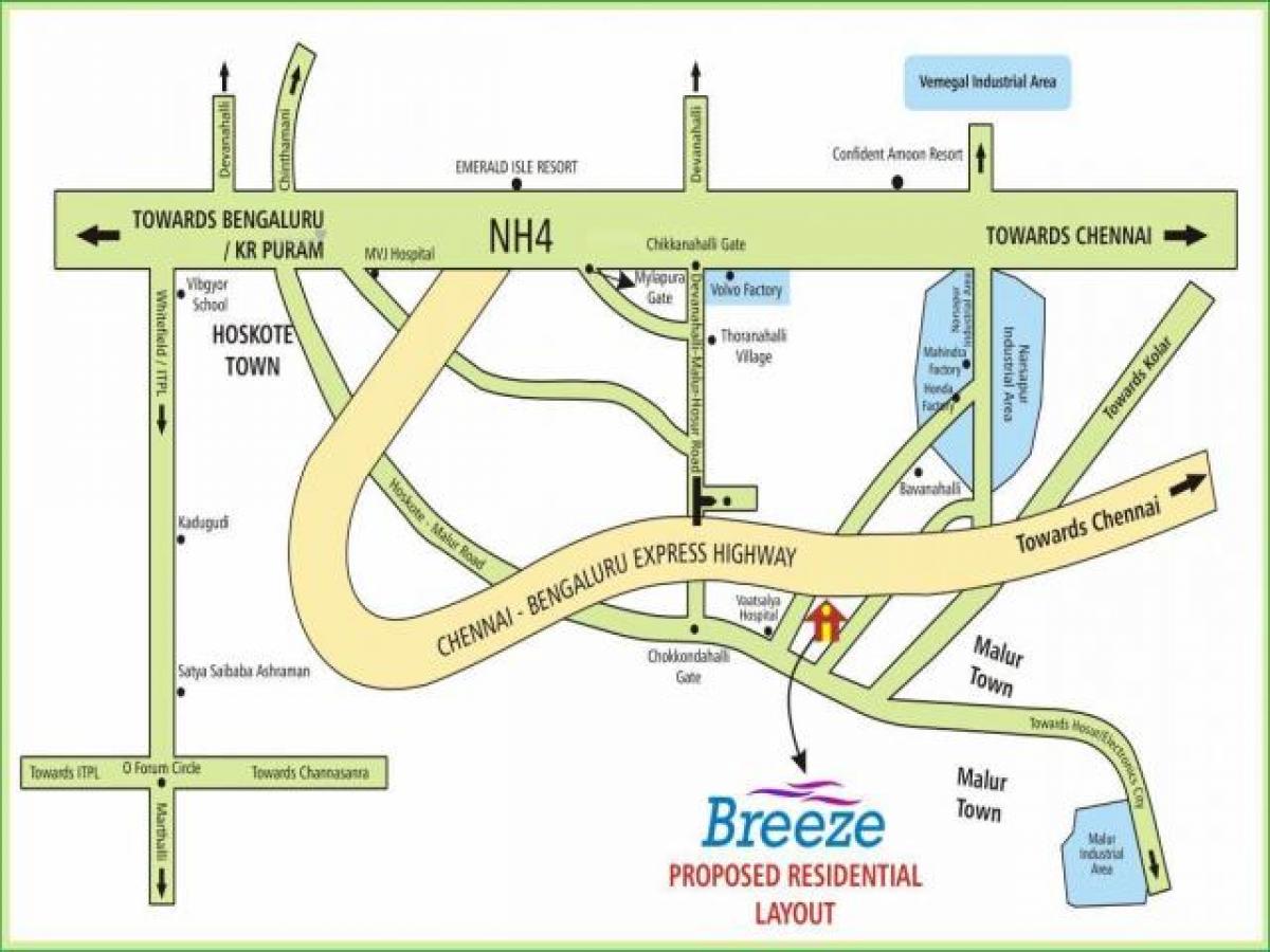  Land in Bangalore, India No. 30433