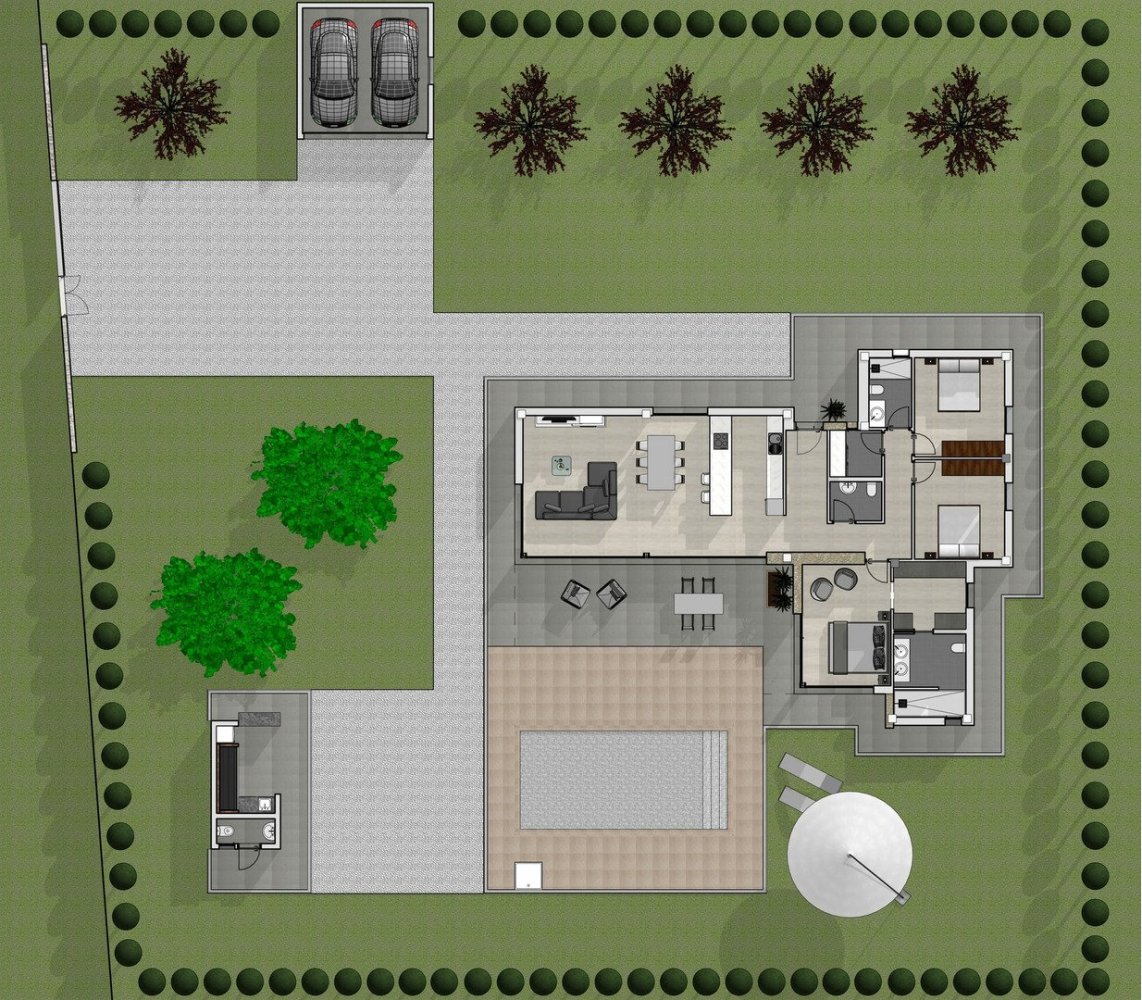 Casa de 3 dormitorios en El Pinós, Spain No. 285157