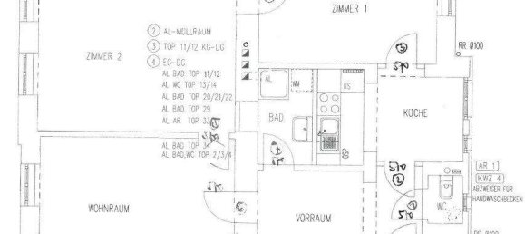 3غرفة شقة في Favoriten, Austria رقم 126868 23