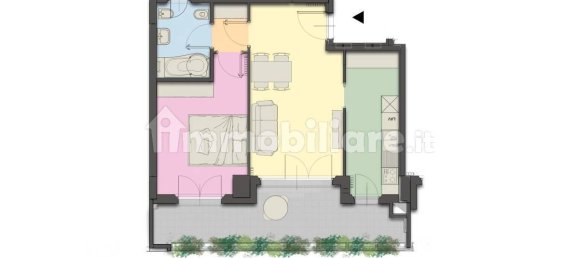 Apartamento T1 em Sesto San Giovanni, Italy N.º 56301 18