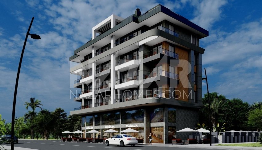 Apartamento de 1+1 en Alanya, Turkey No. 14406