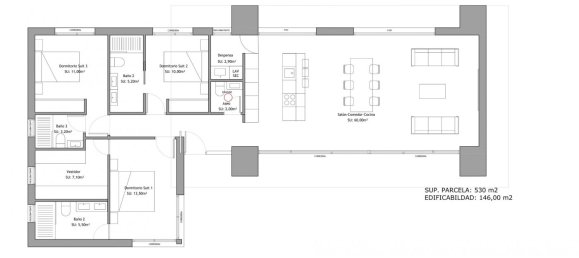 Вилла с 3 спальнями в Сьюдад Кесада, Испания № 7111 4