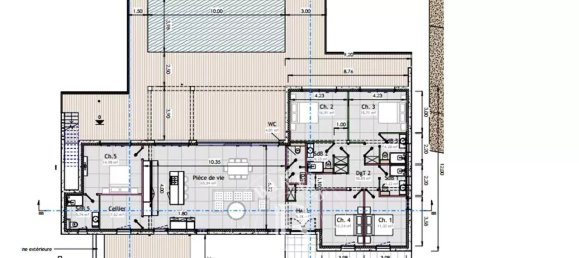 Земельный участок 1659м² в Дзондза, Франция № 92352 7