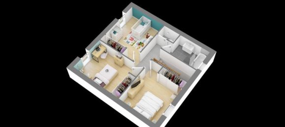 3 Schlafzimmer Haus in Beaumont-en-Veron, France, Nr. 315721 3