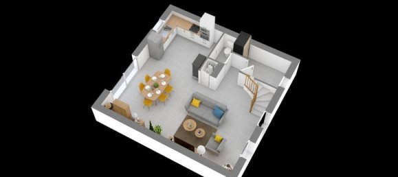 3 Schlafzimmer Haus in Beaumont-en-Veron, France, Nr. 315721 4