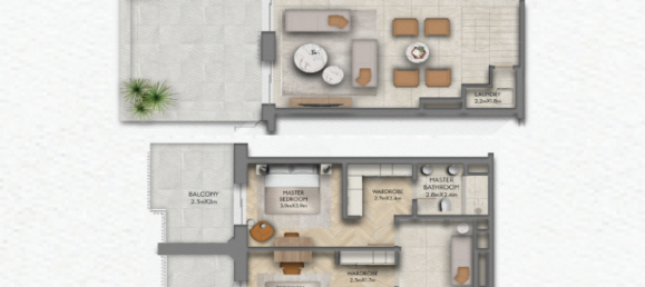 1 chambre Appartement à Yas Island, UAE No. 121443 9