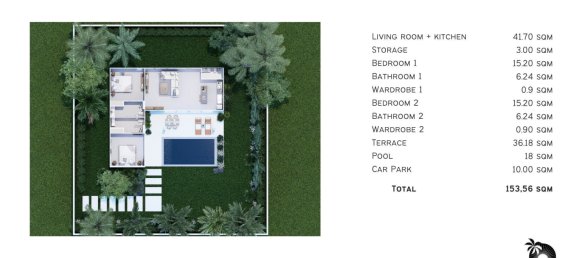 2 bedrooms House in Koh Pha Ngan, Thailand No. 26802 8