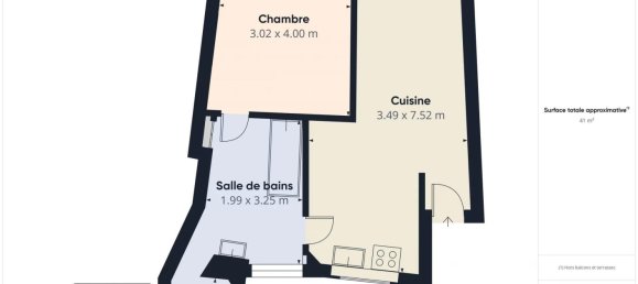 4غرفة شقة في Lyon, France رقم 302453 4