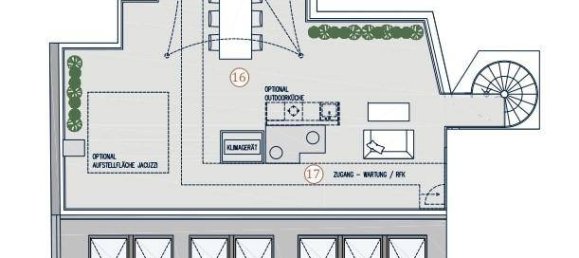 4-salle Duplex à Alsergrund, Austria No. 135901 16
