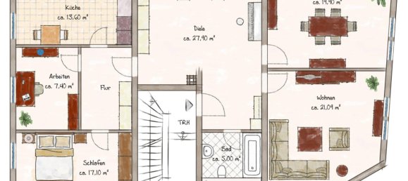 3 غرف نوم شقة في Wurzburg, Germany رقم 371526 8