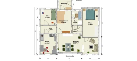 Edifício de 6 divisões em Burgenlandkreis, Germany N.º 104027 48