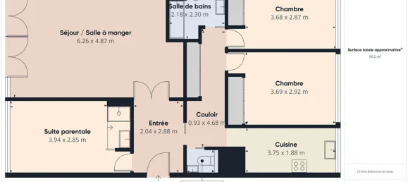 3 bedrooms Apartment in Paris, France No. 318982 9