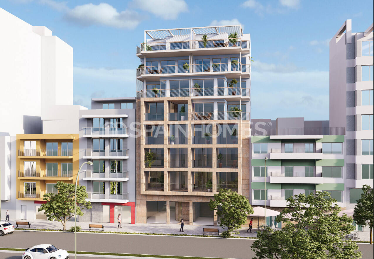 Ático de 3 dormitorios en Villajoyosa, Spain No. 70462