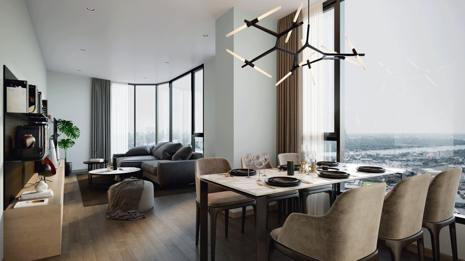 شقة 1 غرف نوم  في Skyrise Avenue Skv64 Phuket, Thailand رقم 27692