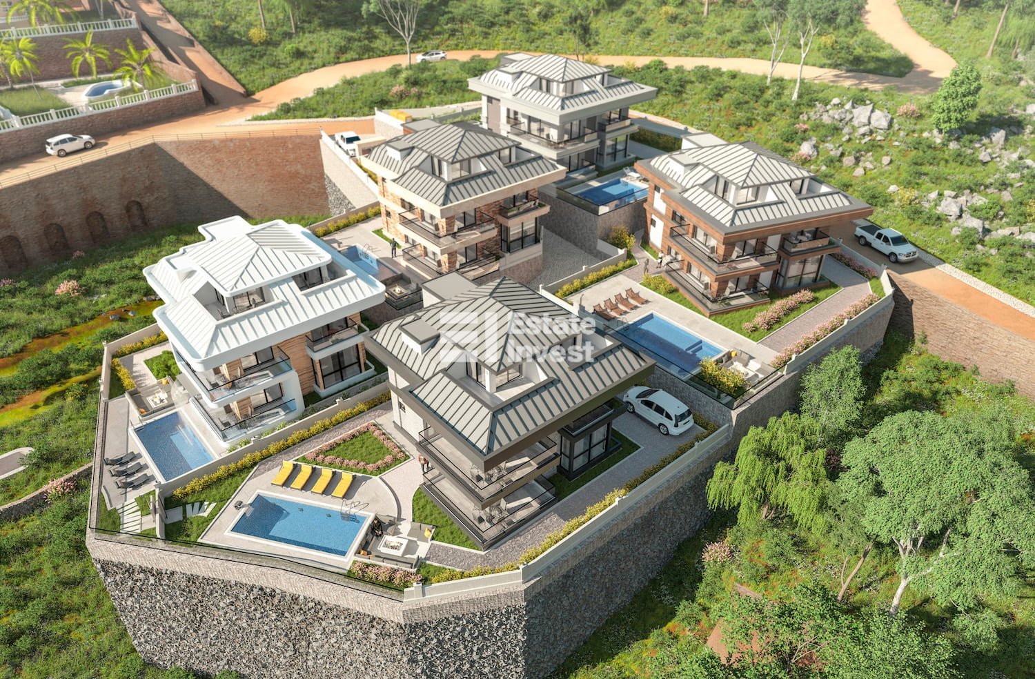 Villa 6+2 in Alanya, Turkey No. 26701