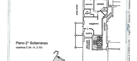 3 rooms Apartment in Turin, Italy No. 305501 47