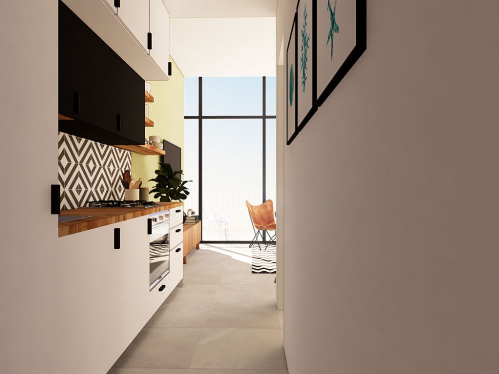 Apartamento T2 em THE COMMUNITY JVT, Jumeirah Village Triangle, UAE N.º 59227