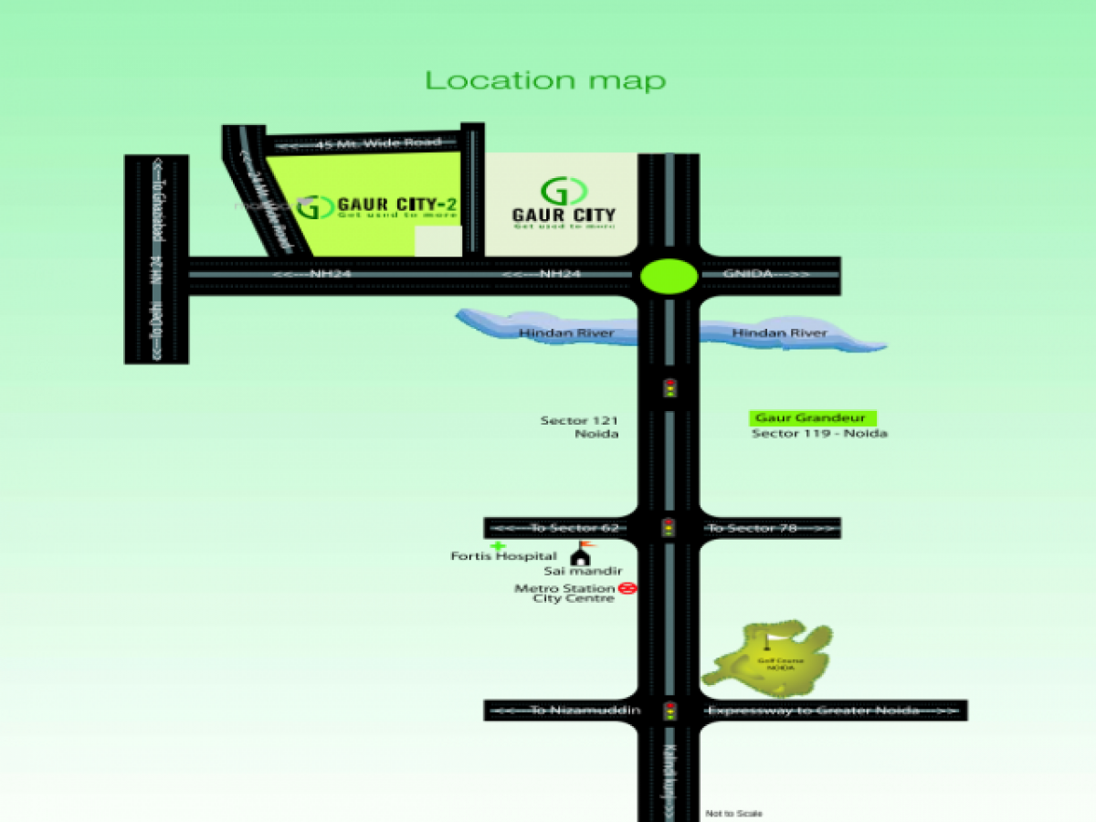 2 bedrooms House in Noida, India No. 66526