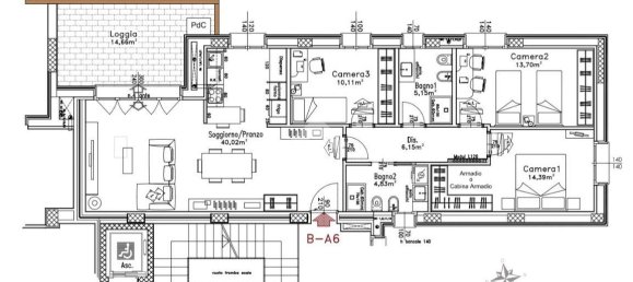 4 rooms Apartment in Granarolo dell'Emilia, Italy No. 35093 35