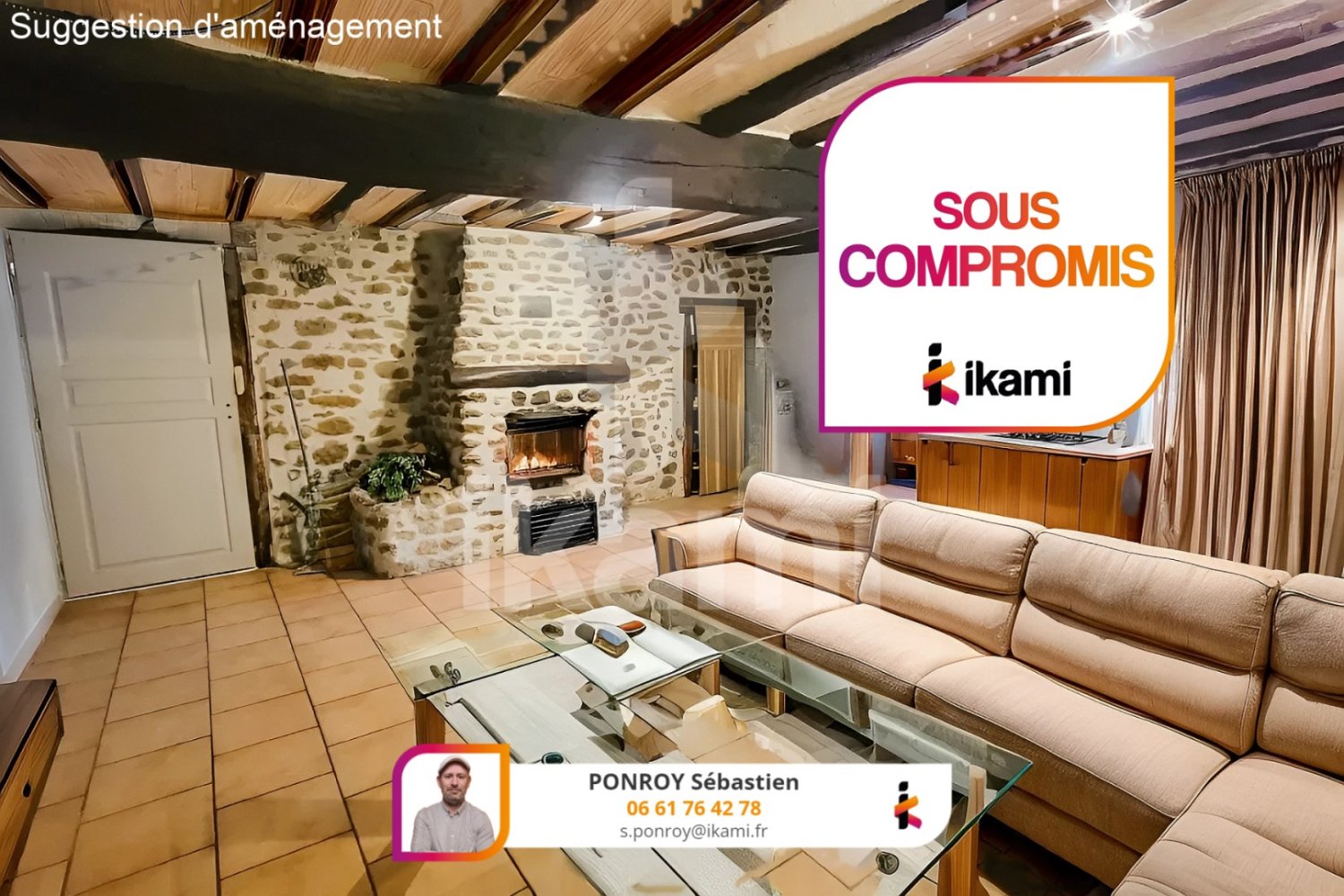 3 غرف نوم منزل في Indre, France رقم 77960