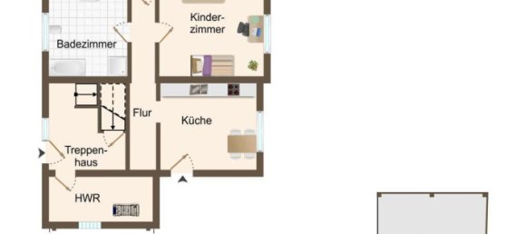 Таунхаус с 3 спальнями в Оснабрюк, Германия № 279978 15