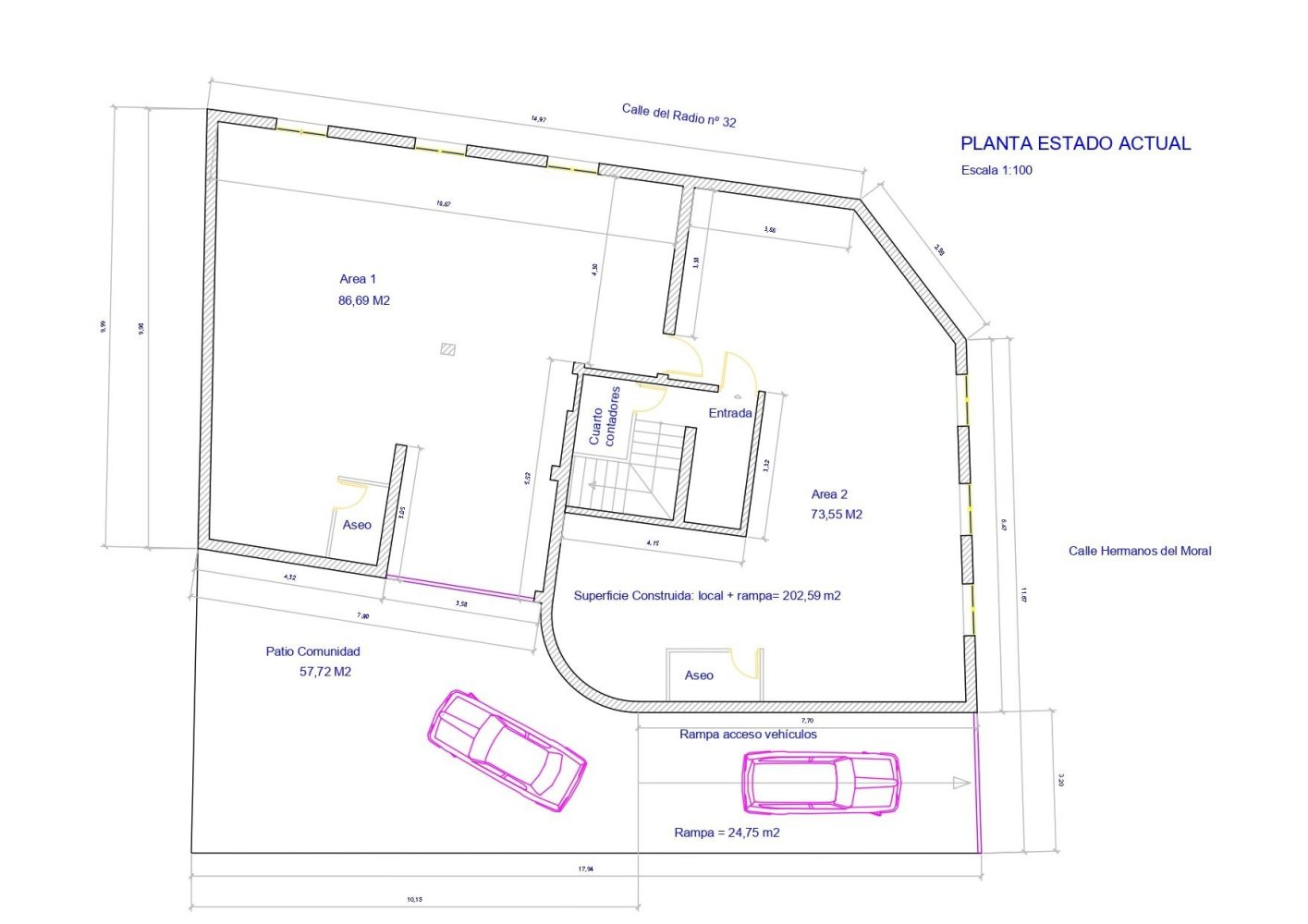  Commercial property in Madrid, Spain No. 65012