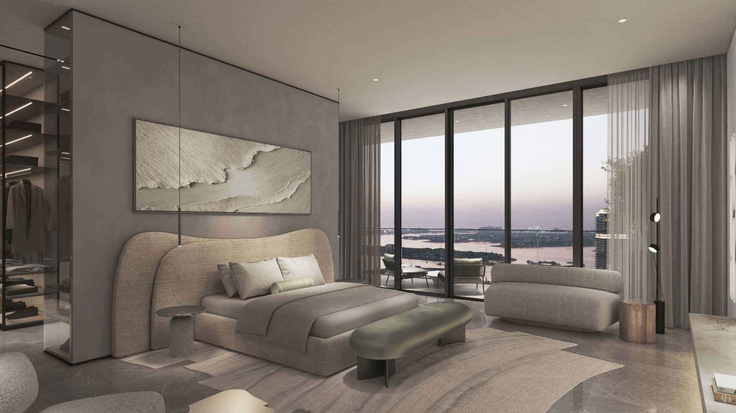 Квартира с 3 спальнями в W Residences Dubai Harbour Tower 2, Дубай Марина, ОАЭ № 65248