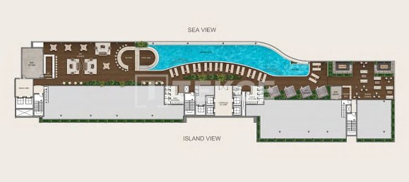 2 Schlafzimmer Wohnung in Al Marjan Island, UAE, Nr. 123905 17
