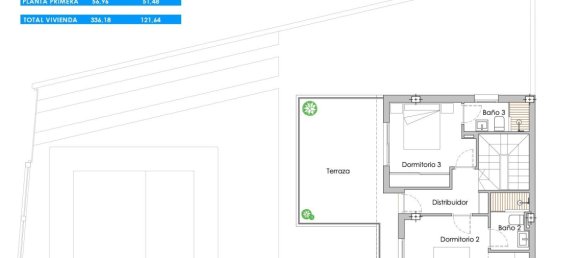 3 chambres Villa à San Pedro del Pinatar, Spain No. 287524 10