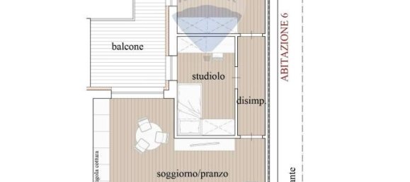 3غرفة شقة في Bari, Italy رقم 173331 6