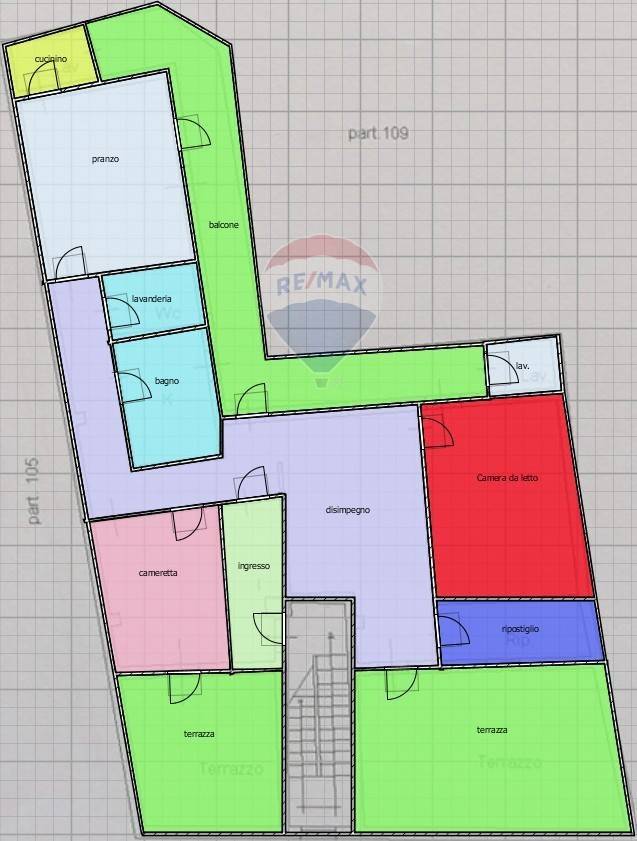 Apartamento T3 em Catania, Italy N.º 133067