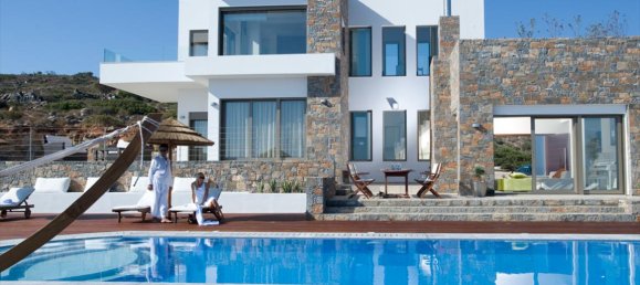 4 غرف نوم فيلا في Agios Nikolaos, Greece رقم 6998 3