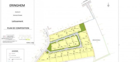 Terreno em Eringhem, France 606 m² N.º 281631 2